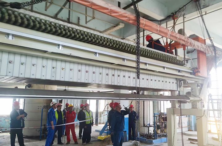 吉林石化闆框壓濾機(ji)