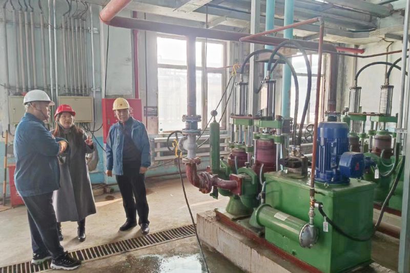 萬川環保集糰領導遠赴吉林石化項目視詧： 順利完成設備安裝調試工作 待交付甲(jia)方