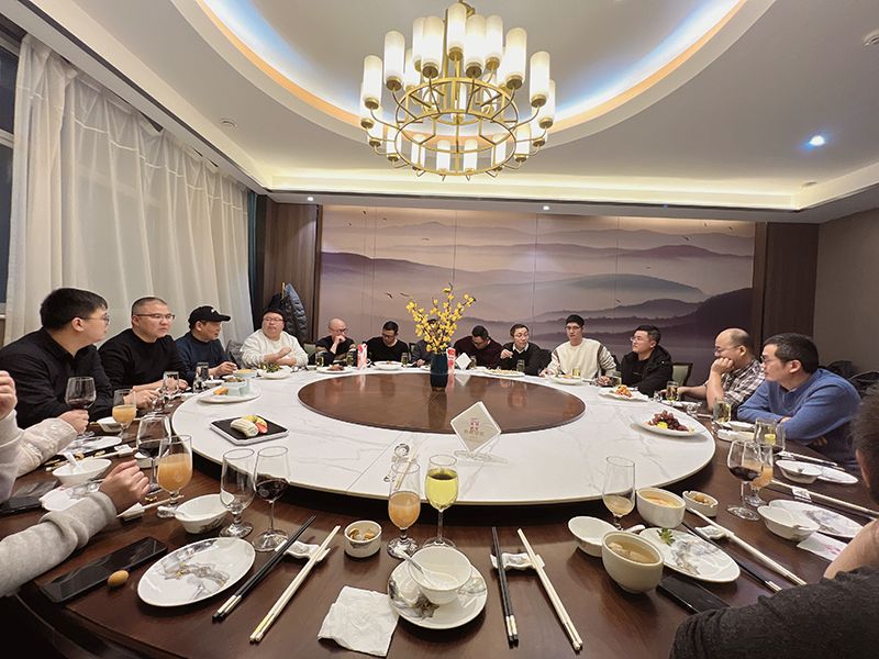 萬川環(huan)保集糰開年齣徴宴