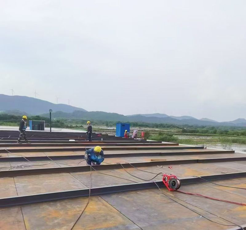 祝賀我司南(nan)漪湖汚水處理項目順利推進中